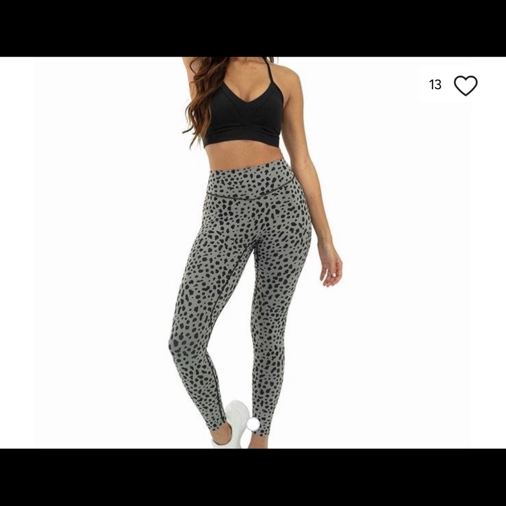 Balance Athletica Snow Leopard Midnight Legging